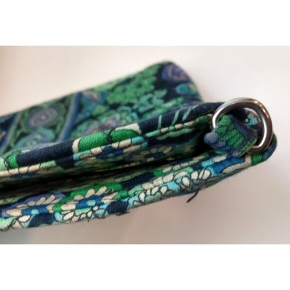 2009 Vera Bradley Blue Rhapsody XL Clutch Handbag (AS IS) - Picture 10 of 16